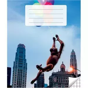 Notebook Victor Stationery OU 100-10459 — 200 x 165 mm, 36 sheets, squared ruling