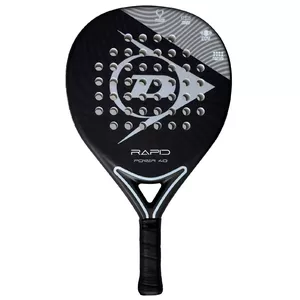 Теннисная ракетка для паделя Dunlop RAPID POWER 4.0 365g Hybrid Pro-EVA beginner black/brown