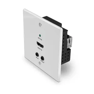 Lindy 38347 AV pagarinātājs Audio/video raidītājs Melns, Balts