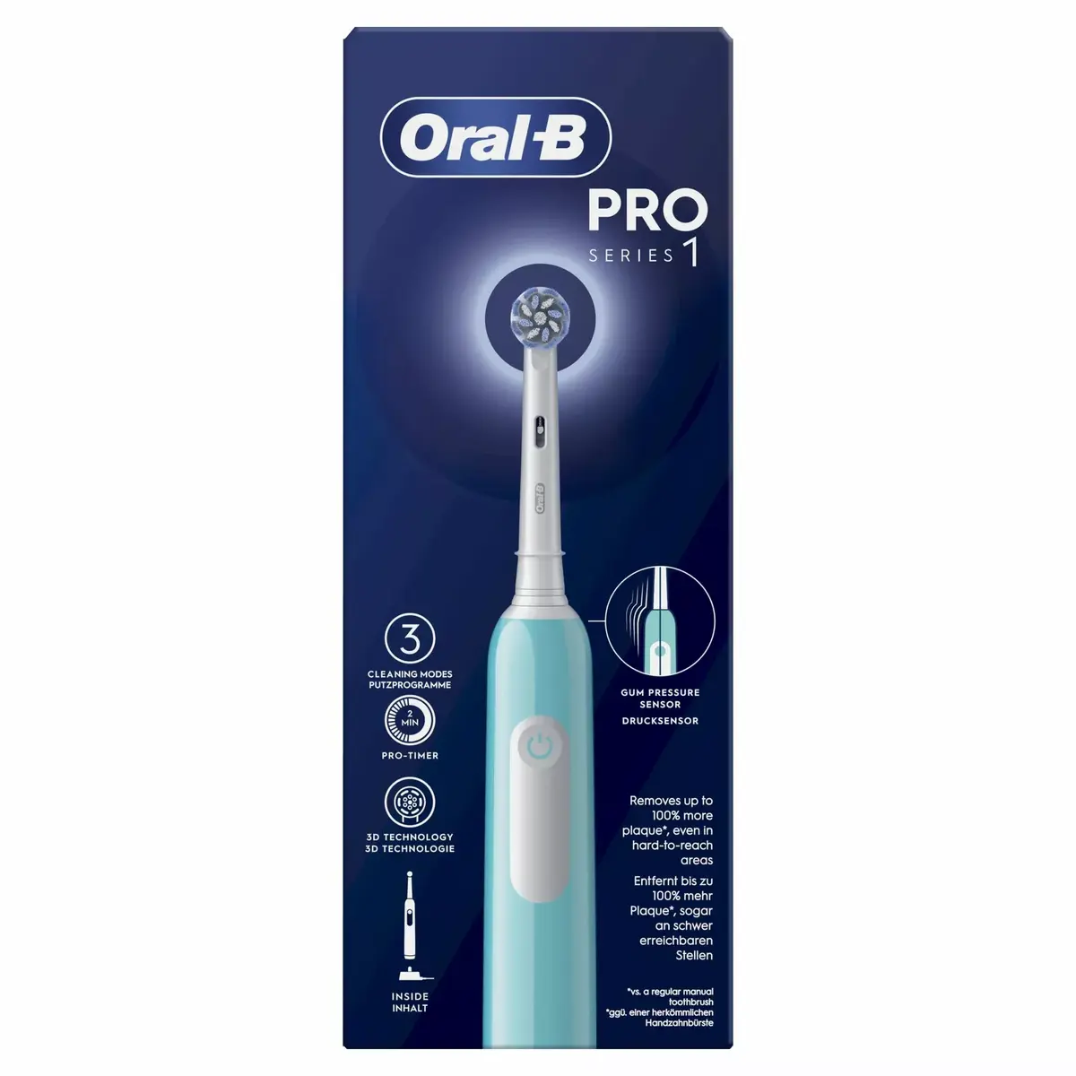 Rotating-oscillating toothbrush Oral-B Pro 1 Sensitive Clean Photo 2