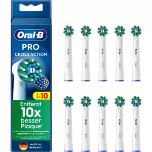 Interchangeable toothbrush heads BRAUN Oral‑B EB Pro CrossAws — pack of 10, model 860595