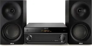 Audio system AKAI AM-301 BK music center — compact home audio unit