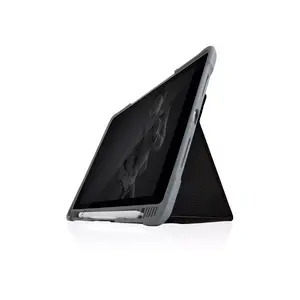 Folio Case STM Dux Plus Duo 25.9 cm (10.2") Black for iPad 7th gen
