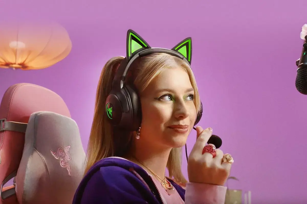 Наушники Razer Kraken Kitty V2 Photo 5