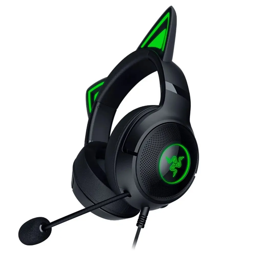 Austiņas Razer Kraken Kitty V2, RZ04-04730100-R3M1