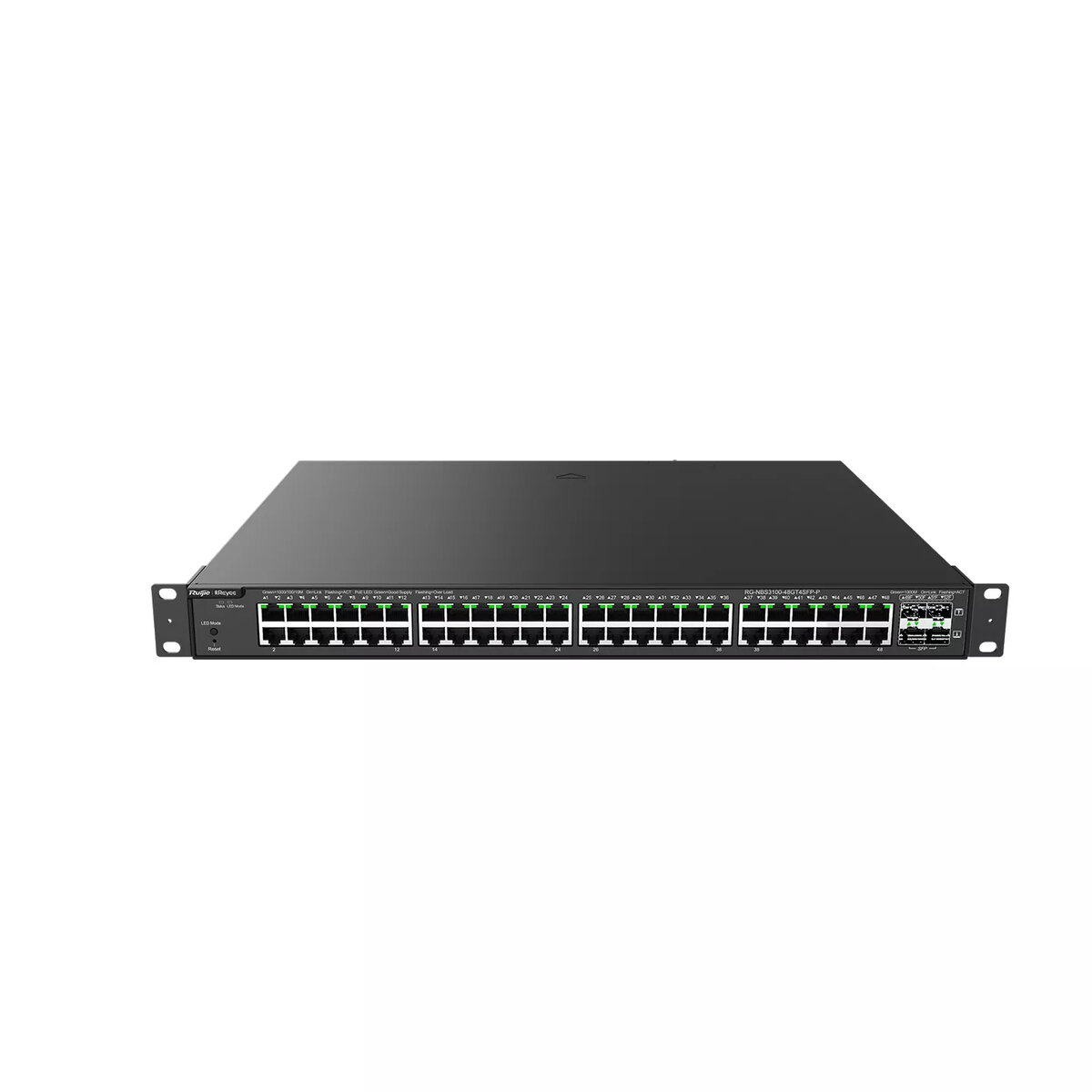 Pārvaldāms slēdzis Ruijie Networks RG-NBS3100-48GT4SFP-P 48