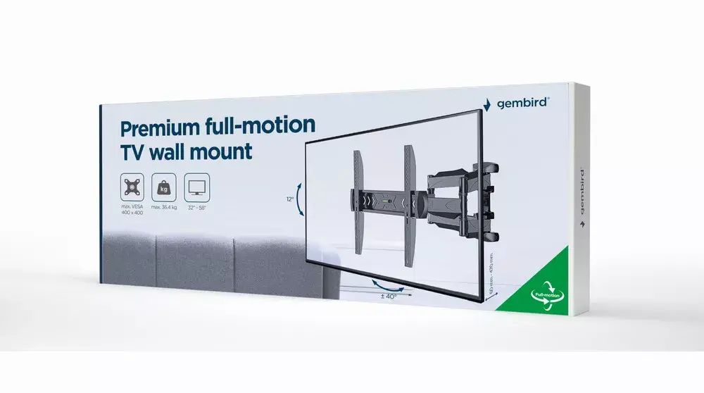 TV mount Gembird WM-58ST-01 Photo 13