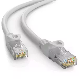 Kabel C-TECH patchcord Cat5e, UTP, šedý, 1,5m