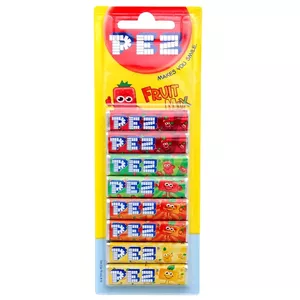 Pez candy dispenser refill 8 pcs, 68 g pack, Pez brand (450-17534)