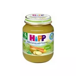 Burkāni un kartupeļi BIO 125g, Hipp