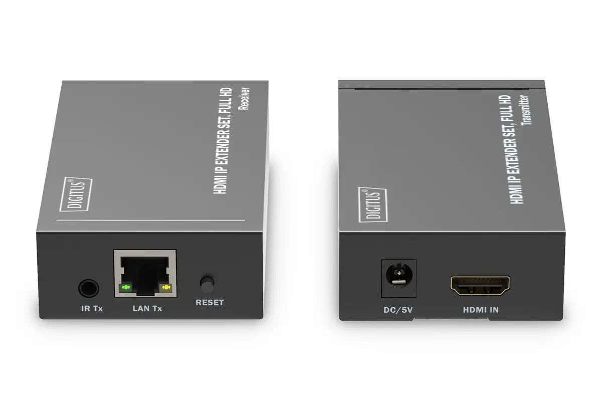 DIGITUS DS-55517 HDMI IP pagarinātāja komplekts Full HD Photo 4