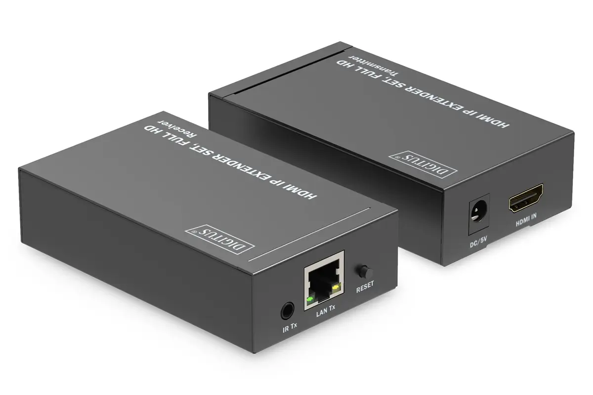 DIGITUS DS-55517 HDMI IP pagarinātāja komplekts Full HD Photo 5