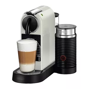 Drip coffee maker De’Longhi EN 267.WAE — 1 L water tank, 1710 W, thermoblock, built-in milk frother, capsules (10) — white