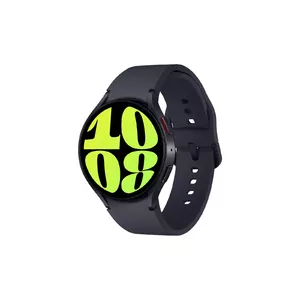 Смарт‑часы Samsung Galaxy Watch6 44 мм, графит, 425 мА·ч, сенсорный экран, алюминиевый корпус, Bluetooth, 50 м водозащита