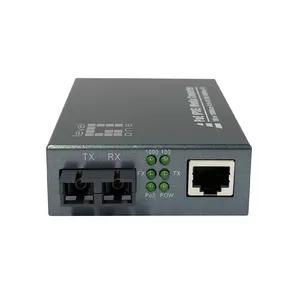 Медиа-конвертер LevelOne RJ45 to SC Gigabit
