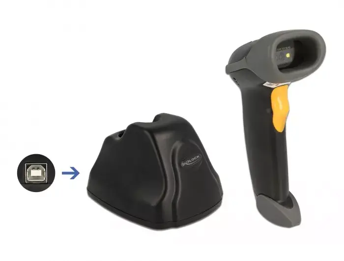 Handheld Barcode Scanner DeLOCK 90550 Photo 2
