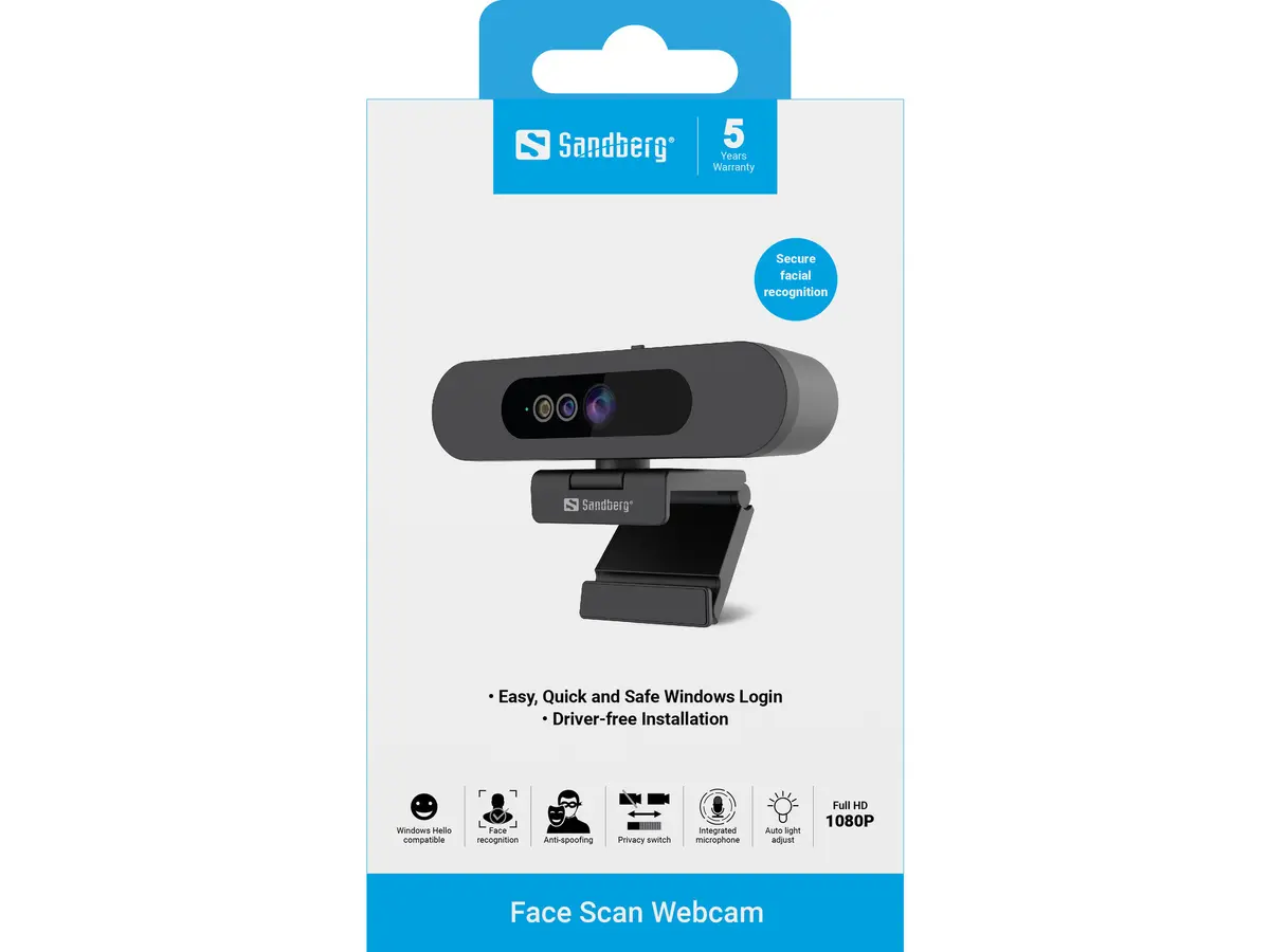 Sandberg Face Scan Webcam Full HD Photo 11