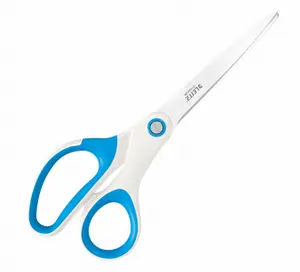 LEITZ WOW Titanium Office Scissors 205 mm Blue
