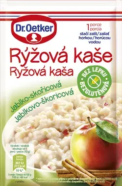 Rice Porridge Dr. Oetker Apple Cinnamon 52 g Photo 1