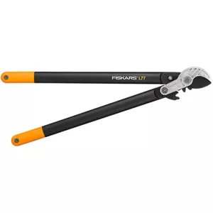 Секатор Fiskars 1000583 анвил черный оранжевый
