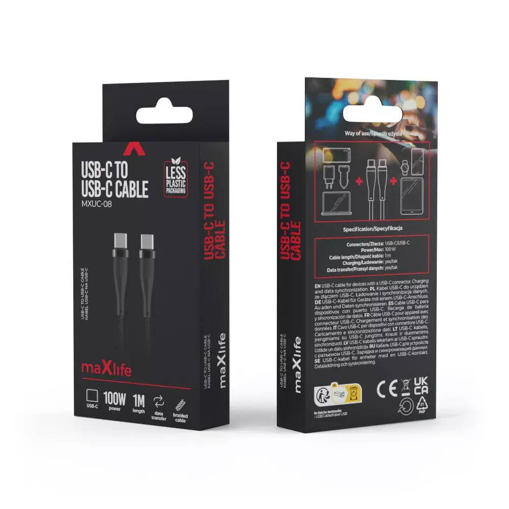 Кабель USB Type-C MaXlife MXUC-08 Photo 5