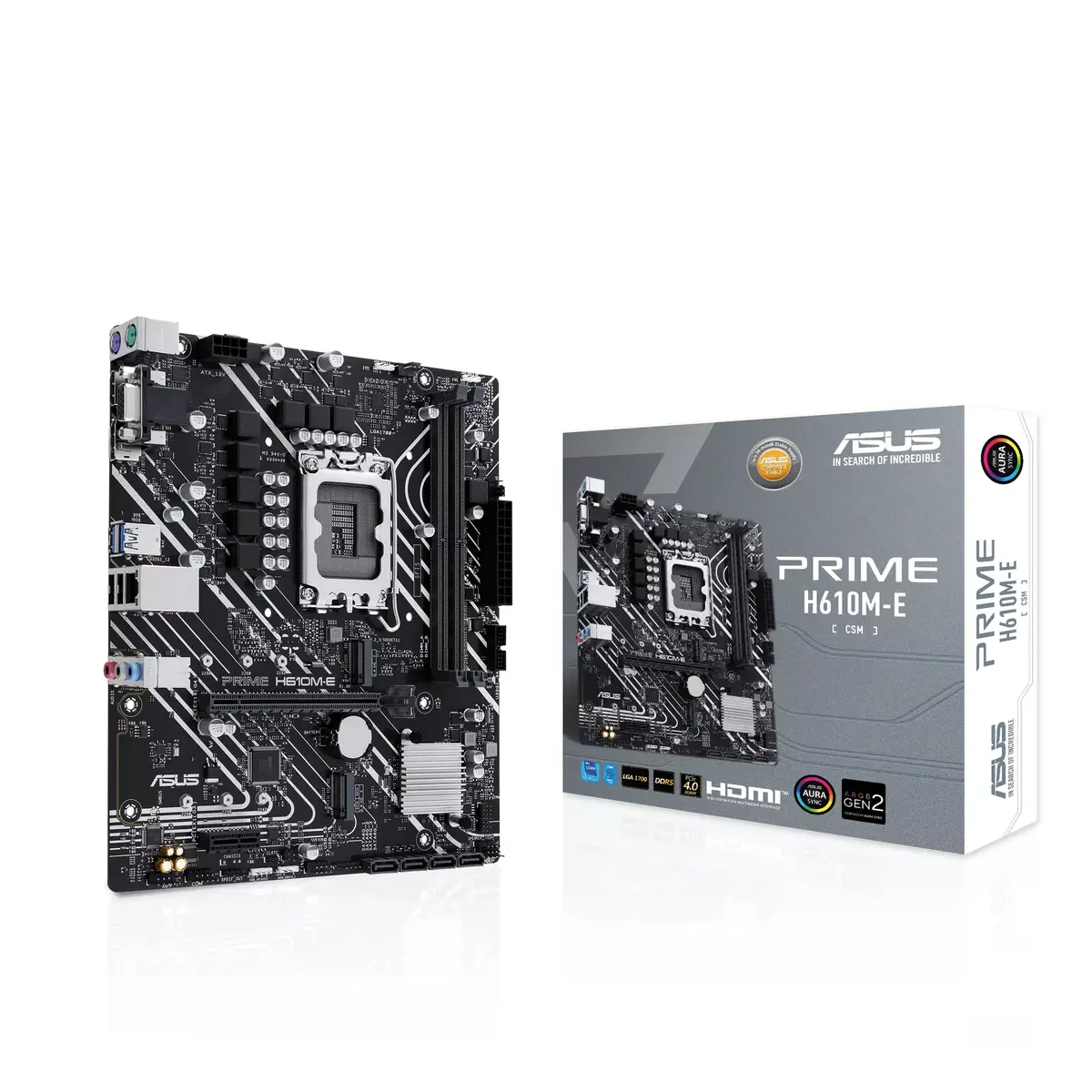 Материнская плата ASUS PRIME H610M-E-CSM, 90MB1G10-M0EAYC Photo 3
