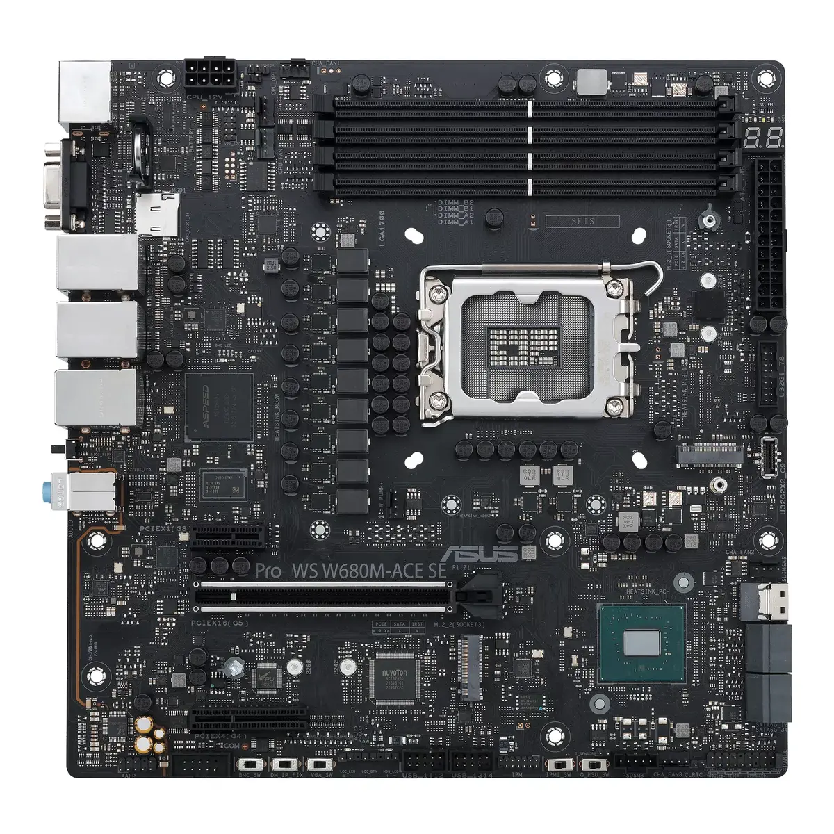 Pamatplate ASUS PRO WS W680M-ACE SE, 90MB1FA0-M0EAY0 Photo 4