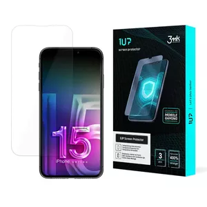Защитное стекло 3MK 1UP для iPhone 15 3 шт.