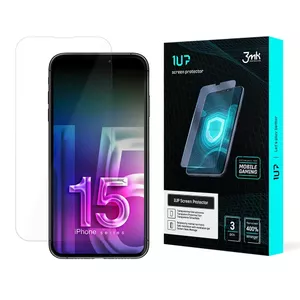 Защитное стекло 3MK 1UP для iPhone 15 Plus 3 шт