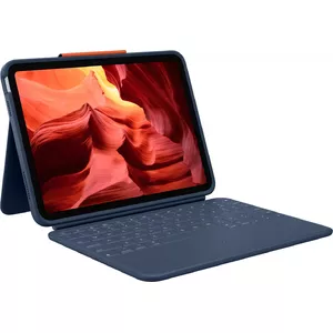 Logitech Rugged Combo 4 Smart Connector Blue iPad 10th Gen Key Pitch 1.8 cm