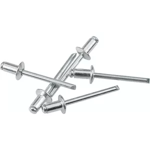 Tubular rivet KWB 407476 Aluminium 4mm diameter 16mm length