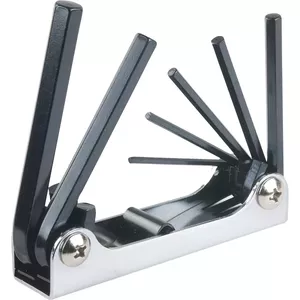 Складной набор шестигранных ключей KWB 147280 7 шт Сталь