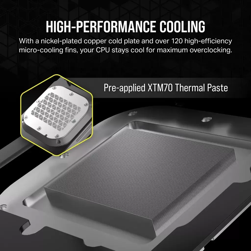 Water block Corsair iCUE XC7 RGB ELITE LCD Photo 3