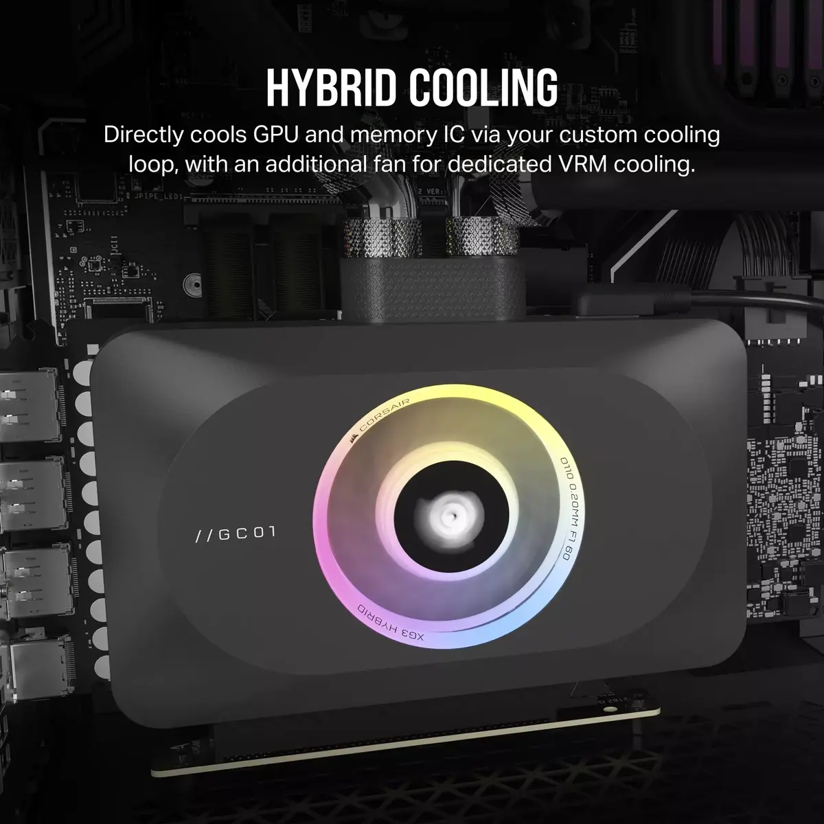 Ūdens bloks Corsair iCUE LINK XG3 RGB Photo 7