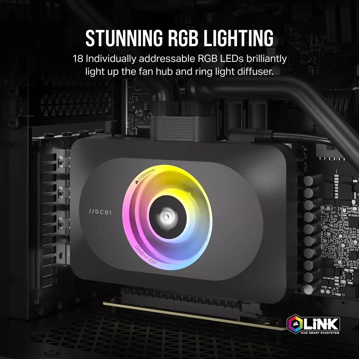 Ūdens bloks Corsair iCUE LINK XG3 RGB Photo 9