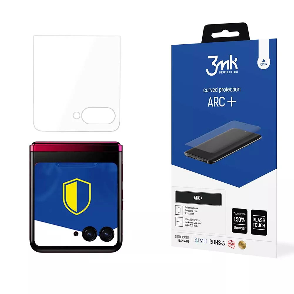 Ekrāna aizsargstikliņš 3MK ARC+ priekš Razr