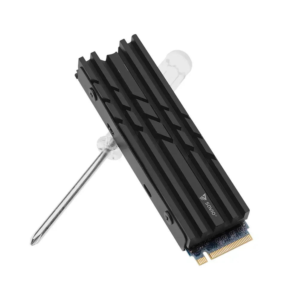 Gaisa dzesētājs SAVIO AK-60 M.2 NVMe 2280 Photo 3