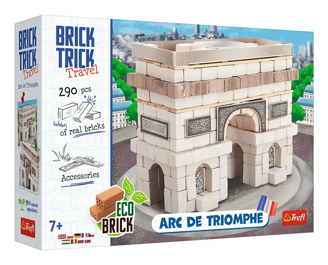 TREFL Brick Trick Travel Celtniecības bloki