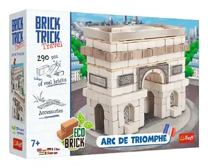 TREFL Brick Trick Travel Building Blocks Wooden 290 Pieces 7 Years