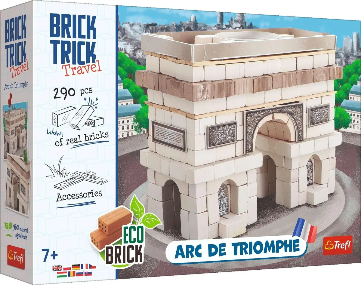 TREFL Brick Trick Travel celtniecības bloki Photo 4