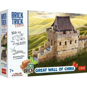 TREFL Blocks Brick Trick Travel — набор для сборки Великая Китайская стена, модульный сувенирный макет
