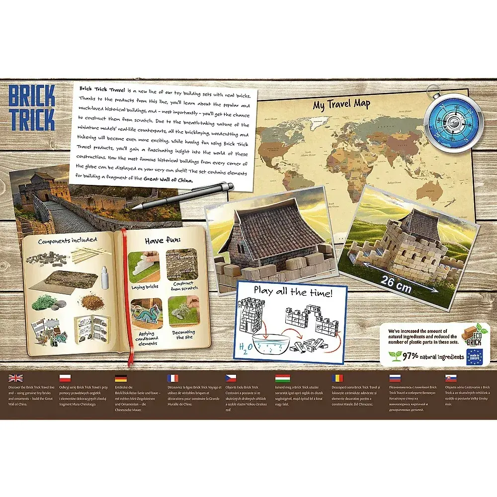 TREFL Blocks Brick Trick Travel — Великая Китайская стена Photo 4