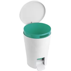 Pedal bathroom bin TATAY Diabolo 5 L, green