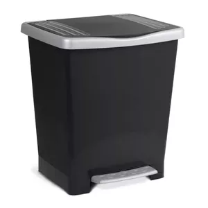 Pedal bucket TATAY Millenium 23L black – TATAY Millenium 23 L pedal bin, black