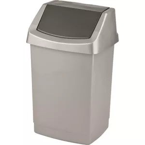 Storage box Curver Click-it 25L, dimensions 32.5×26.5×50.5 cm, silver