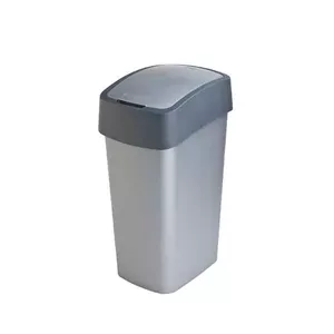 Curver Flip Bin 50 L Rectangular Graphite Silver