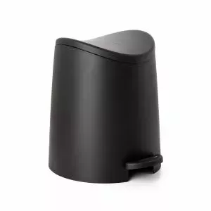 Pedal bathroom bin TATAY 154470027, 3 L, black