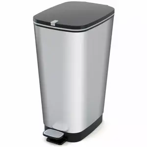 Pedāļu atkritumu tvertne KIS Chic Bin 45L Steel – 45 l tērauda modelis ar pedāli