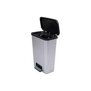 Waste bin Curver pedal 50 L model 0817210793, plastic, hands-free lid