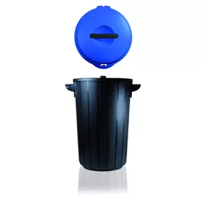 Waste bin gio'style 115760078 35 L dark grey blue